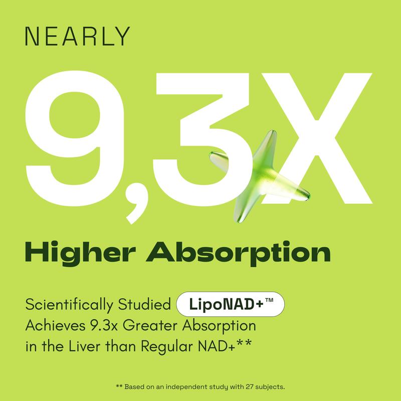 Cata-Kor NAD+ Core - NAD Supplement for Skin Aging Support, Energy, and Focus