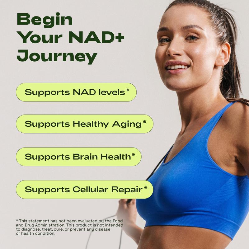 Cata-Kor NAD+ Core - NAD Supplement for Skin Aging Support, Energy, and Focus